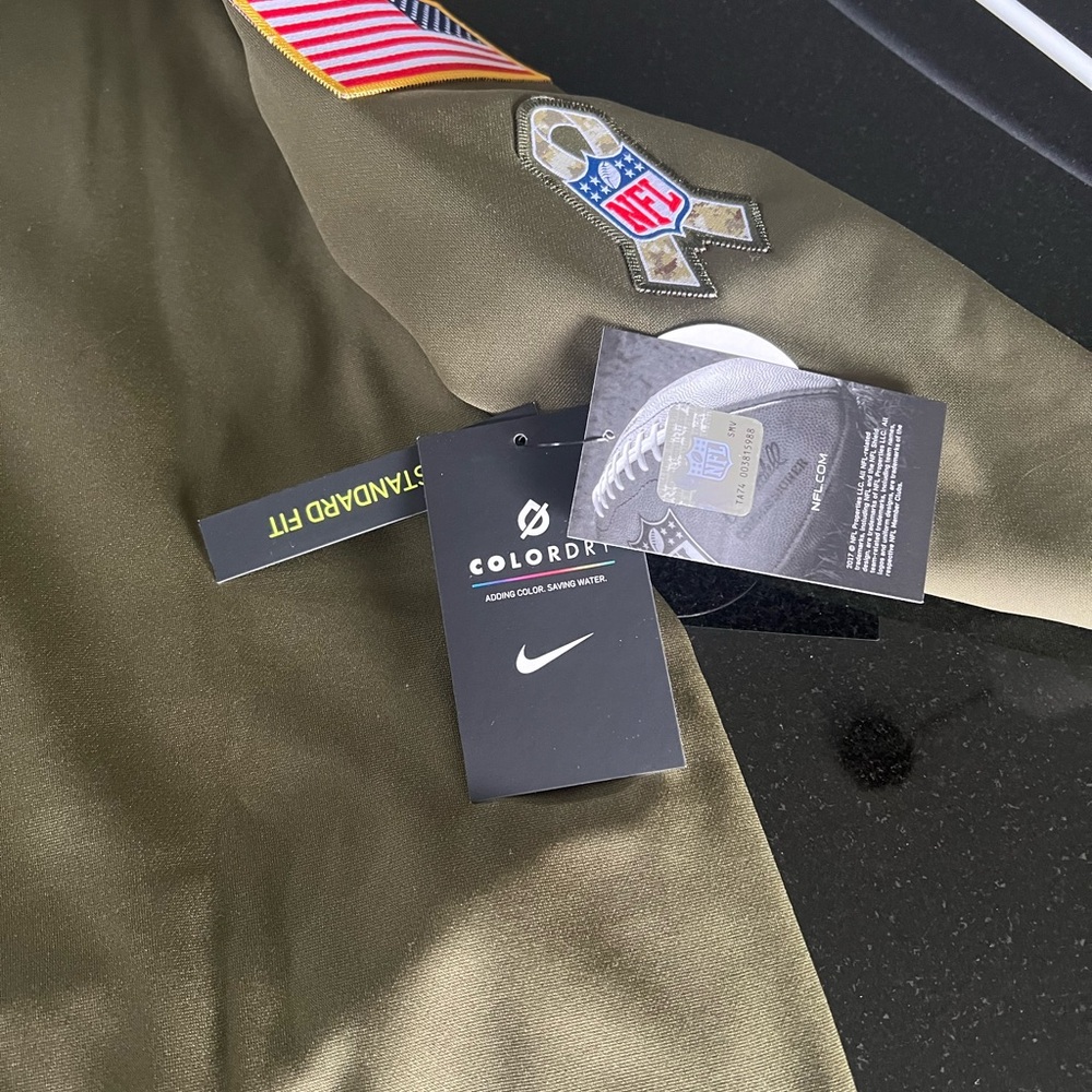 Nike Olive Green Women's Sweater - Picture 6 of 9